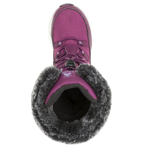 Kamik Prairie 2 Tall Waterproof Winter Snow Boots Children Size 13 Blackberry - Picture 10 of 11